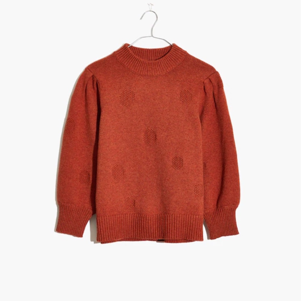 Madewell Women's Warm Rust Sweater